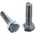 Оцинкованные болты Стройбат DIN 933 М10х40 15 шт. 2630050/005341 