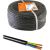 Провод TDM ПВС, 3х4, ГОСТ, 100м, черный SQ0118-0381 