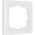 Рамка WERKEL W0012001 на 1 пост Snabb basic белый a051303 