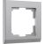 Рамка на 1 пост WERKEL W0011806 Stark серебряный a050917 