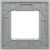 Рамка для розетки LIVOLO 1 пост, цвет серый, стекло BB-C7-SR-15 – изображение 4