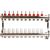 Коллекторная группа VRT 1""х3/4"", евроконус, 10 выходов, c расходомерами 530138 – изображение 2