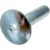Мебельный болт КРЕП-КОМП цинк, DIN603, 6х25, пр. 5.8, фасовка 300 шт. бм625ф – изображение 3