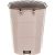 Ведро для мусора Violet с педалью, 18 л, латте-капучино 151820 – изображение 3