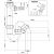 Сифон McAlpine без выпуска d40-40/40 P/S-образный, с носиком MRSK6A – изображение 2