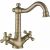 Смеситель для кухни KAISER Carlson Style крест, керамика, бронза 44233-1 – изображение 3