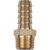 Разъем 3/8"" внешняя резьба - елочка 12 мм, латунь, в блистере AV Steel AV-700316B блистер – изображение 3