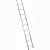Приставная алюминиевая лестница UFUK 9 ступеней 411109 