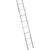 Приставная алюминиевая лестница UFUK 8 ступеней 411108 