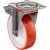 Колесо с нержавеющей вращающейся опорой, пластиной крепления и передним тормозом (100 мм; 170 кг; INOX) Tellure rota 606702 – изображение 4