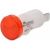 Сигнальная арматура Emas 14мм красная с лампой 220В S145NK 