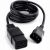 Кабель питания Cablexpert 1.8м, C14-C19, 3x1 кв.мм, черный, с заземлением PC-189-1-1 