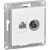 Механизм розетки Schneider Electric 2-м ATLAS DESIGNRJ45 кат. 5E+TV белый ATN000189 