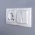 Рамка на 2 поста WERKEL W0022001 Snabb basic белый a051305 – изображение 2