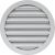 Решетка вентиляционная круглая 12.5РКМ (150 мм; алюминиевая; с фланцем 125 мм) ERA 86-682 