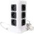 Удлинитель ROCKETSOCKET Tower Extended 12 Euro 16A, 4 USB 3A+C с блоком 5В/3.4А, кабель 2,0 м цвет белый GNS5004 – изображение 2