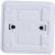 Одноклавишный выключатель Intro Quadro 2-101-01 10А-250В, IP20, открытая установка, белый, Б0053733 – изображение 3