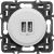 Механизм двойной USB розетки Legrand Celiane 067462 – изображение 4