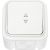 Выключатель Bylectrica 1-клавишный, открытая установка, 6А, проходной, IP54, серия ПРАЛЕСКА АКВА, белый, А610-868 – изображение 2
