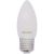 Филаментная лампа REXANT Свеча CN35 9.5 Вт 2700K E27 матовая колба 604-097 