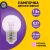 Светодиодная лампа-шар для украшения NEON-NIGHT диаметр 45 мм, цоколь e27, 6 LED, 1 Вт розовая 405-127 – изображение 2