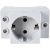 Розетка CHINT AC30-111 с заземляющим контактом на DIN-рейку 775001 – изображение 5