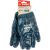 Перчатки "МАСТЕР" рабочие с манжетой с нитриловым покрытием (р. XL 10) Зубр 11272-XL – изображение 2