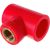 Противопожарный тройник с внутренней резьбой Blue Ocean Fire-S-B1 32х1/2 красный PPRF/ITT(R)-32х1/2" – изображение 2