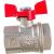 Шаровой кран VALFEX PREMIUM для воды, 3/4"" ВР/ВР, бабочка VF.217.NB1.034.PREMIUM 