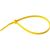 Нейлоновый хомут Зубр МАСТЕР желтый, 3,6 мм x 200 мм, 100 шт 309050-36-200 – изображение 2