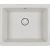 Кухонная мойка Granula GR-5551 кварцевая арктик 