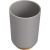 Стакан для зубных щеток Аквалиния Gray пластик, бамбук PS0112JA-TB – изображение 2