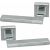 Дверные ручки ADDEN BAU PIANA Q307 SATIN CHROME 940000000648 