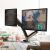 Настольный кронштейн для двух мониторов 13-32 дюймов ONKRON G160 Black G160B – изображение 11