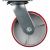 Колесо поворотное (150 мм; игольчатый подшипник; грузоподъемность 300 кг; чугун; полиуретан) СТЕЛЛА-ТЕХНИК N29150CPU – изображение 4