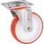 Колесо с нержавеющей вращающейся опорой и пластиной крепления (125 мм; 220 кг; INOX) Tellure rota 604403 – изображение 7