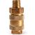 Разъем 1/4 внешняя резьба - EURO мама, латунь AV Steel AV-700303 