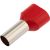 Штыревой втулочный изолированный наконечник REXANT F-14 мм 2x10 мм2 НШВи2 10-14 красный 10 шт 06-0413-A 