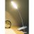 Настольная LED-лампа URM на прищепке с 3 режимами яркости, USB-зарядка, белый D01283 – изображение 2