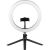 Кольцевой свет Camelion KD-849 C02 LED 10 Вт, подставка для смартфона, на треноге 13012 