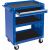Открытая тележка МАСТАК ОПТИМА 3 полки и ящик, синяя 520-01580MB 