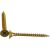 Потайной универсальный шуруп Метизный двор 5,0x45, желтый, 250 шт. 4607159063496 