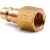 Соединение быстросъемное пневматическое HQ-PF14 «папа»-внутр. резьба 1/4" (латунь) HQ-mech УТ000002475 – изображение 2