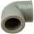 Отвод ПОЛИТЭК 20/90 PPRC серый 9000000320С – изображение 2