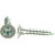 Потайной универсальный шуруп Метизный двор 6,0x30, оцинкованный, 200 шт. 4690441022929 