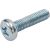 Винт Стройбат пкр. DIN 7985 М5x20 белый цинк 100 шт 106121 – изображение 2