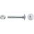 Мебельный болт с гайкой Невский Крепеж DIN 603, оцинк., М6x30, 10 шт. 801056 – изображение 3
