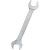 Рожковый хромированный ключ SPARTA 17x19 мм 144625 