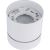 Накладной поворотный светильник truEnergy gx53 d82xh80мм ip20 белый/алюминий 21005 