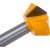 Фреза кромочная конусная (41,3х22,2 мм; 30/60°; хвостовик 12 мм) Энкор 10640 – изображение 4